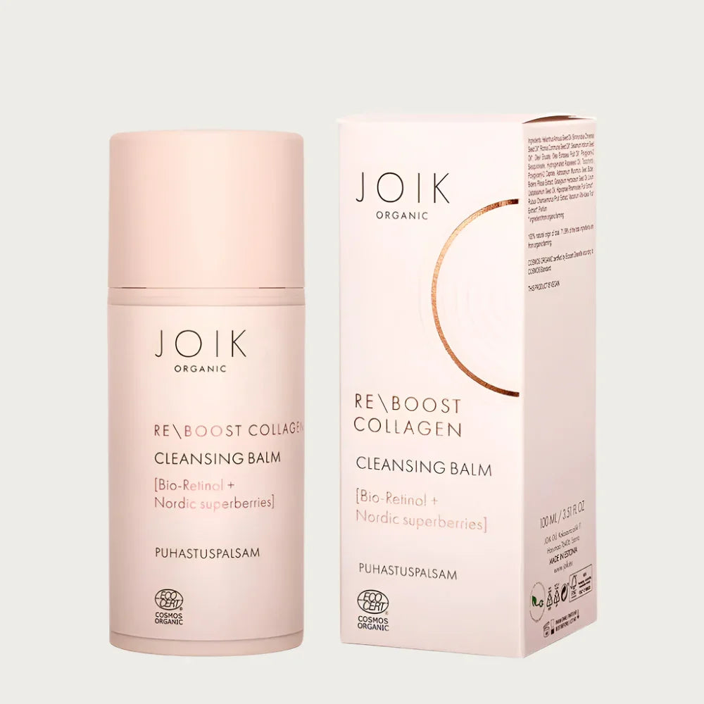 JOIK Organic Re-Boost Collagen Bio-Retinol Cleansing Balm - 100ml - Rooby