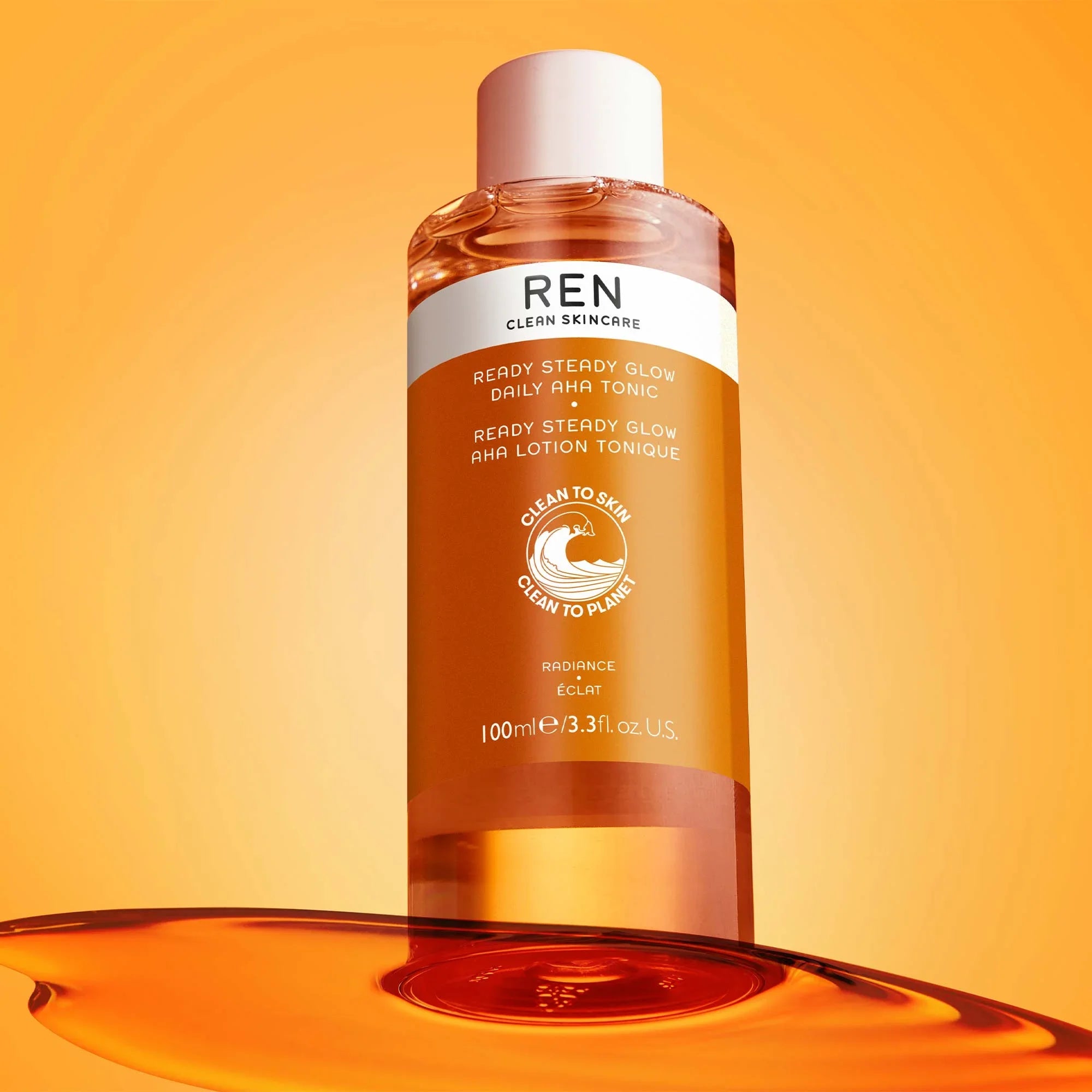 Ren Skincare Ready Steady Glow Tonic - 100ml - Rooby