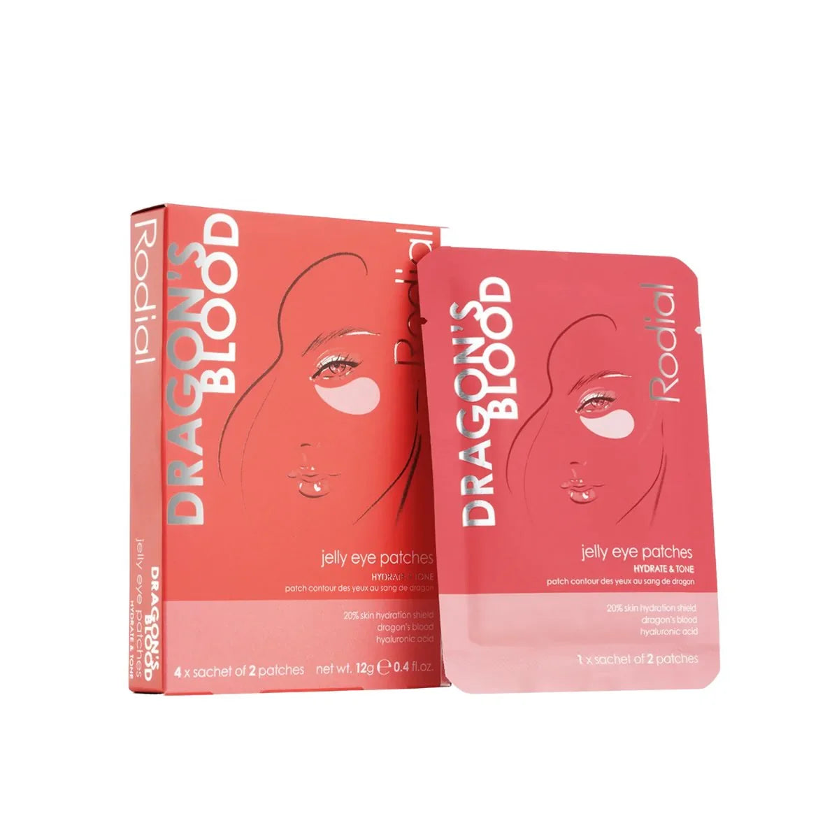 Rodial - Dragon's Blood Jelly Eye Patches - 1pk - Rooby