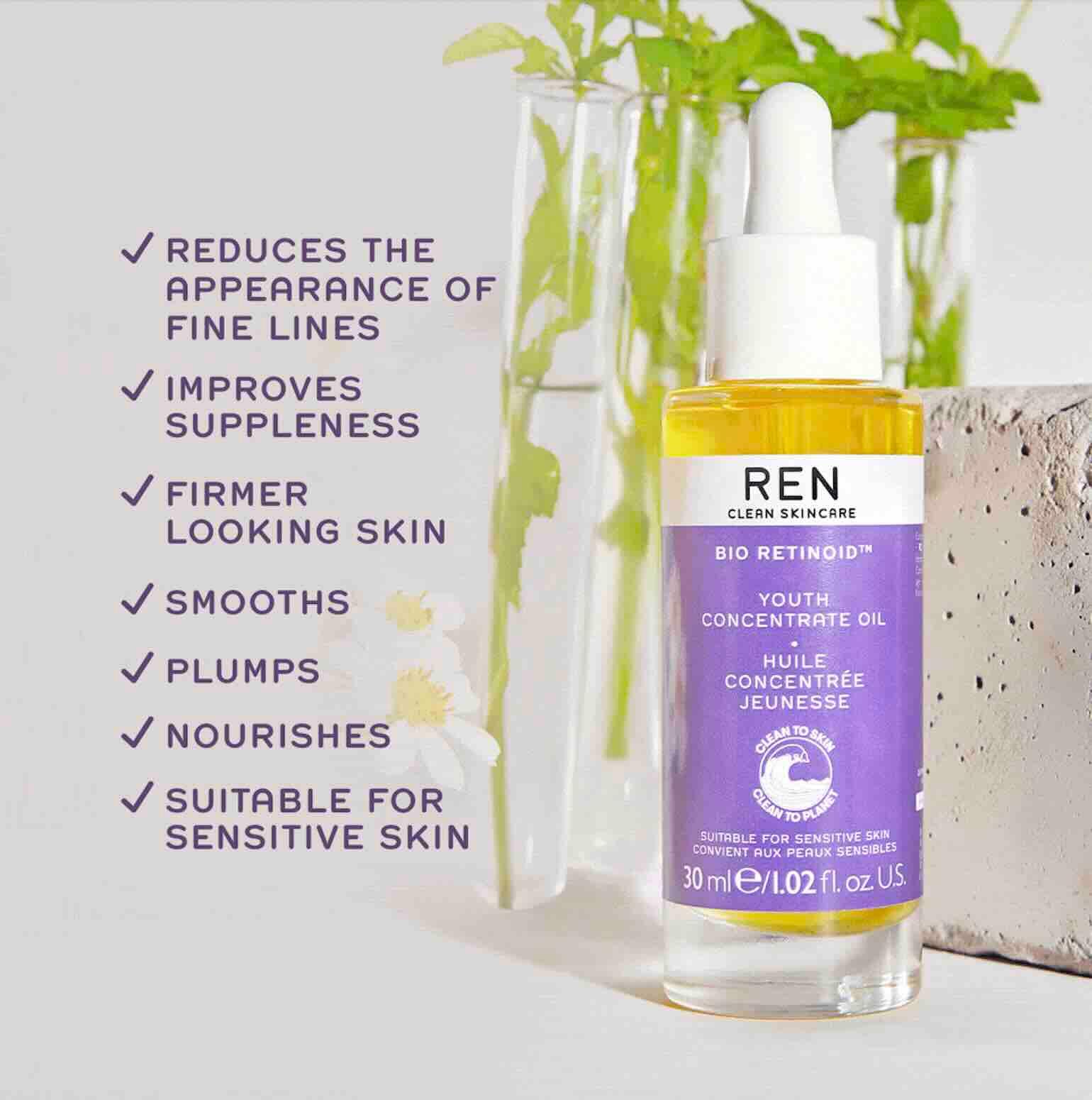 Ren Skincare Bio Retinoid Youth Concentrate Oil - 30ml - Rooby
