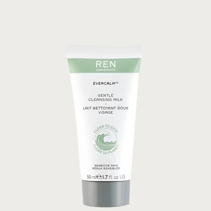 Ren Skincare Evercalm Gentle Cleansing Milk - 50ml(Travel) - Rooby