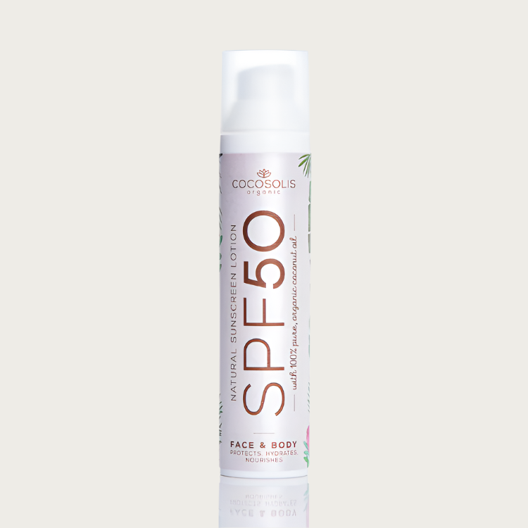 Cocosolis Natural Sunscreen Lotion SPF50 - 100gr - Rooby