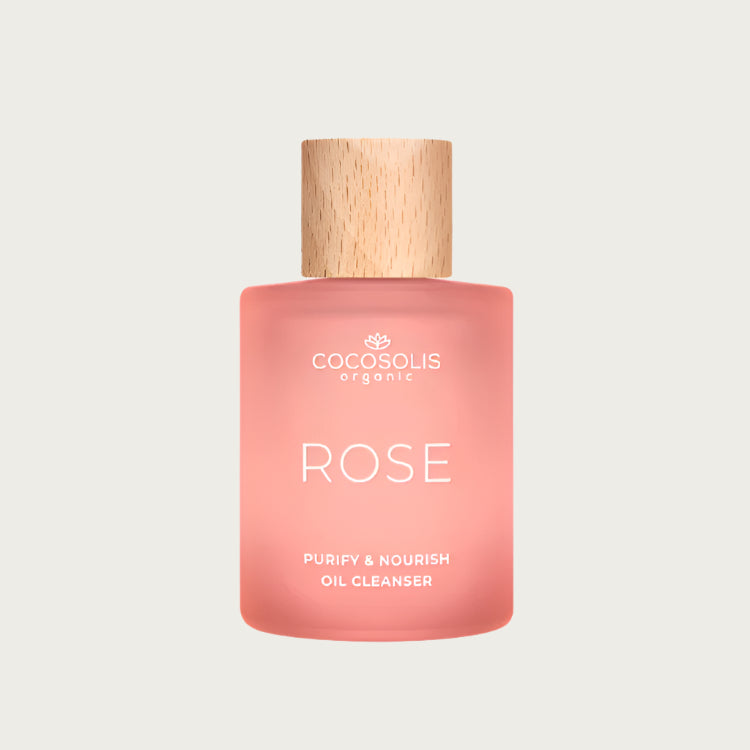Cocosolis Rose Purify & Nourish Oil Cleanser - 50ml - Rooby