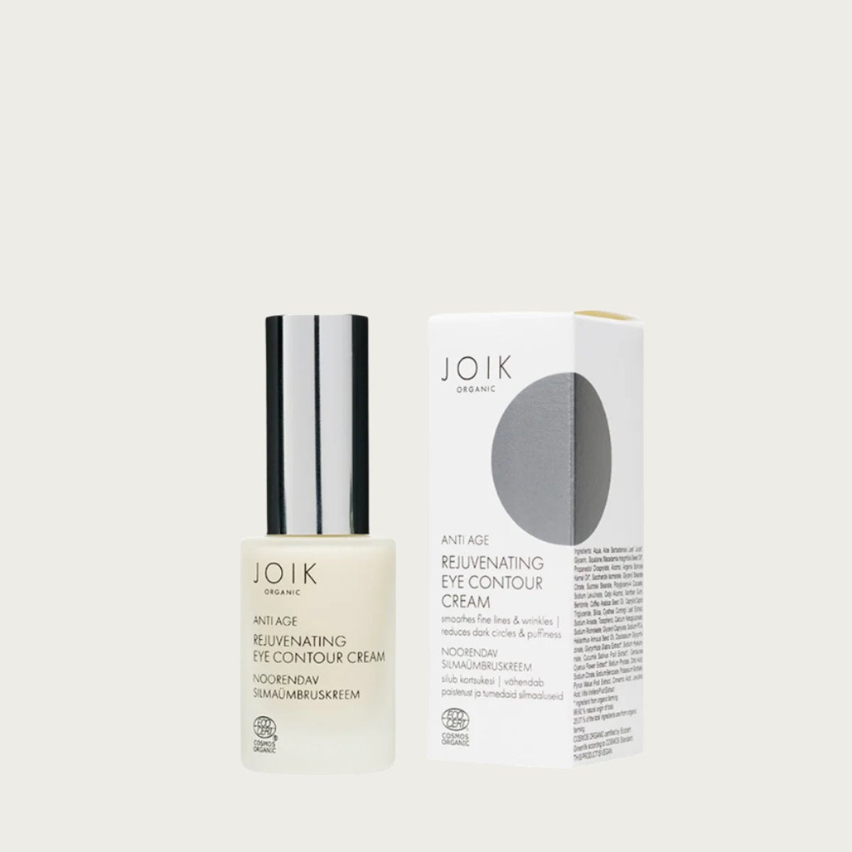 JOIK Vegan Rejuvenating Eye Contour Cream 15ml  - Rooby